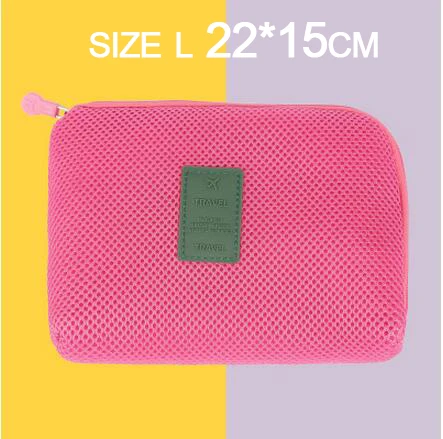 Pink Size L IUX дорожный органайзер для документов Wallet2017 водонепроницаемая обложка для паспорта дорожный кошелек для документов держатели для кредитных карт - Цвет: Pink Size L