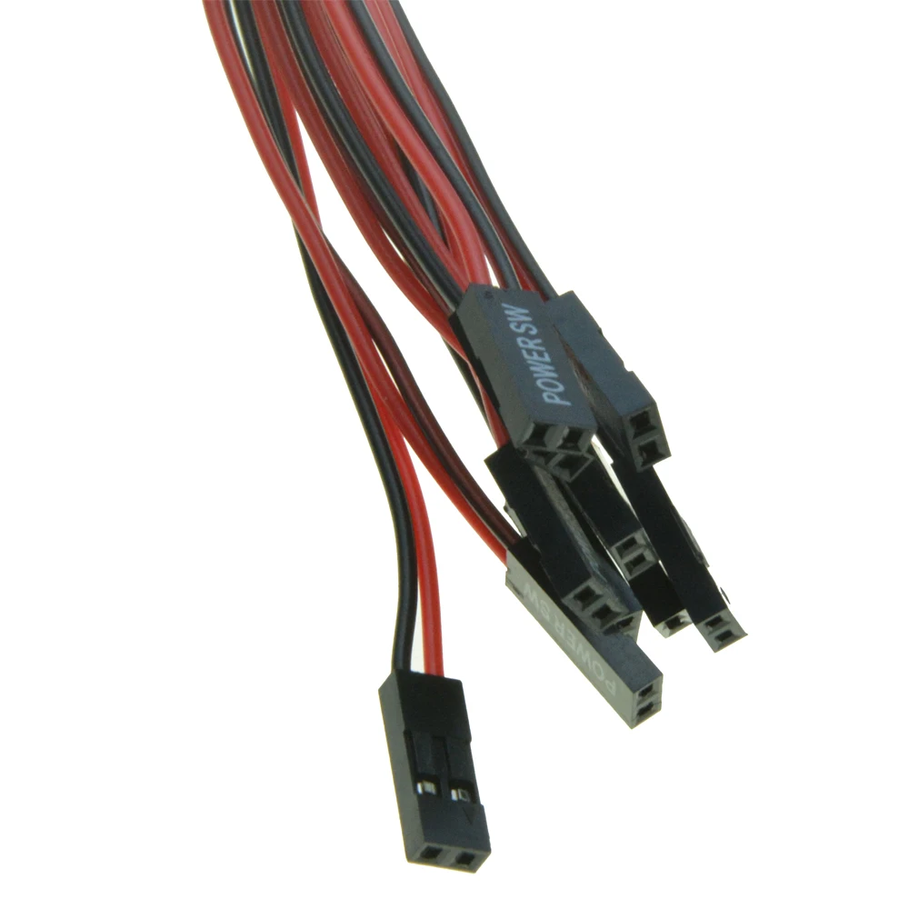 5pcs Power Supply I/O Reset Switch ATX PC Motherboard Cable and Button for Replacement On Off | Компьютеры и офис