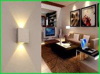 modern 2w led wall light ac85 265v high quality restroom bathroom bedroom reading wall lamp decoration light