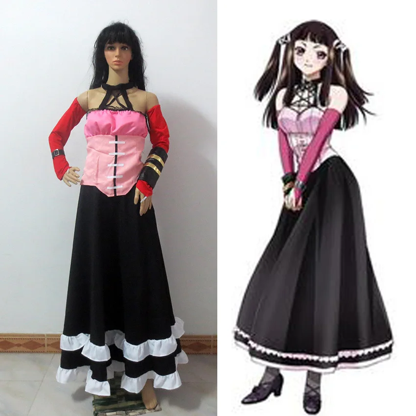 Розовый + вампир туджоу Ruhi Косплей Костюм на заказ любой размер|cosplay costume|custom cosplay