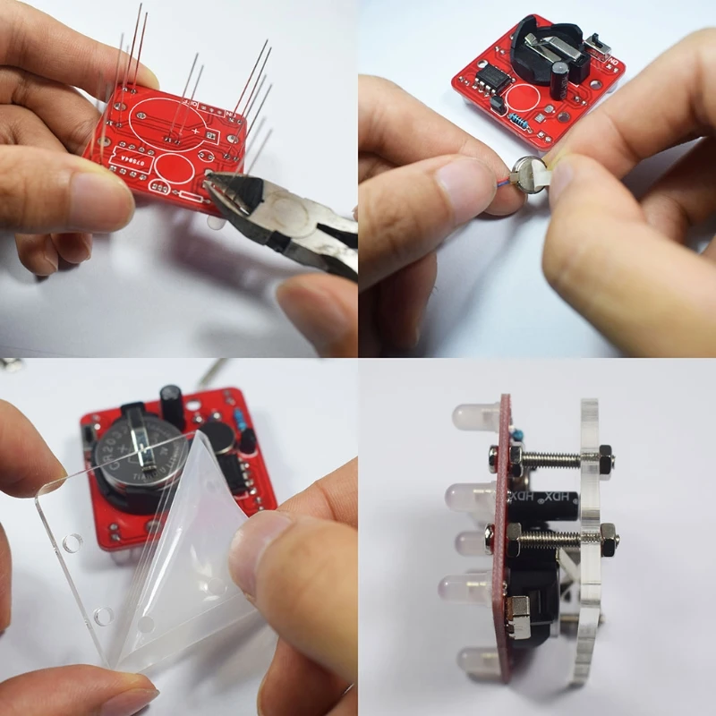 OOTDTY DIY качели встряхисветодиодный набор светодиодных костей с небольшим