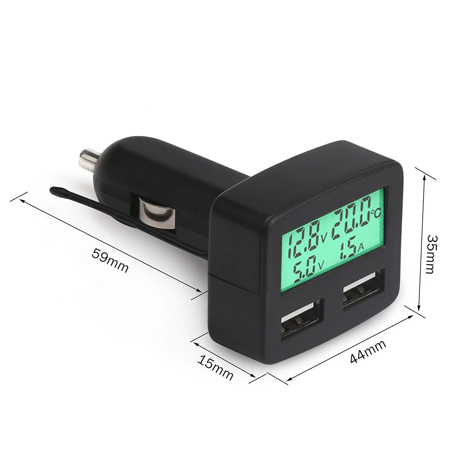 Многофункциональное автомобильное зарядное устройство 5 В постоянного тока для