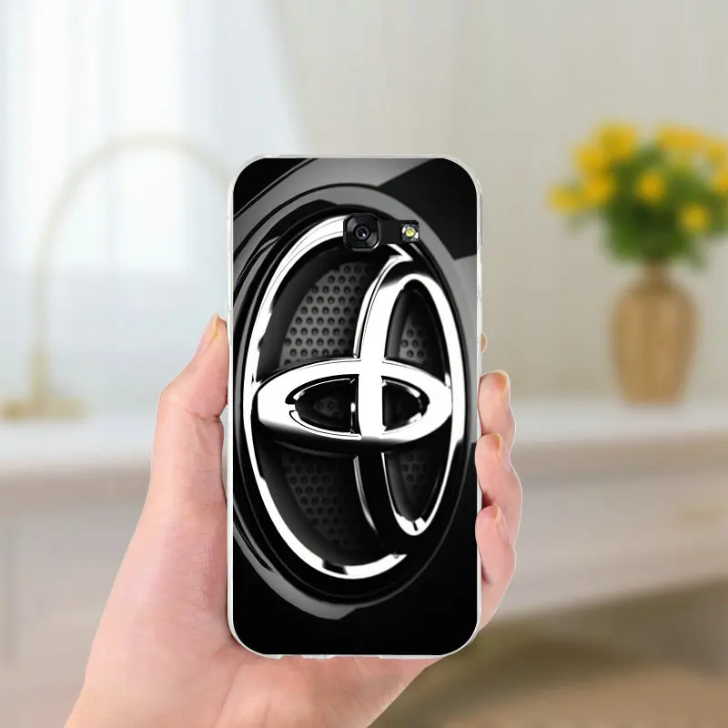 Toyota гоночный логотип телефонные чехлы для Samsung Galaxy A3 A5 A7 2016 2017 Core 8262 850 Grand I9082