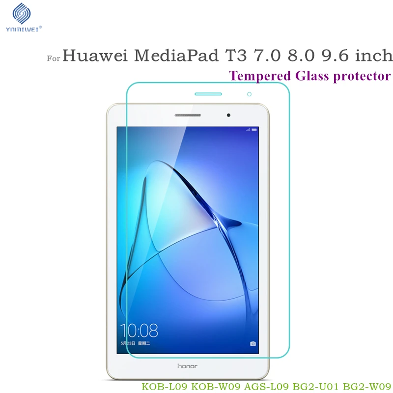 Защитное стекло закаленное для Huawei MediaPad T3 7 0 8 9 6|screen protector|huawei protectorscreen protector |