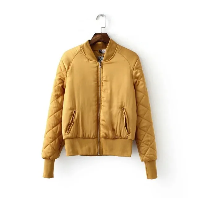 9 цветов Женская куртка-бомбер осень зима Пилот Bomberjack Vrouwen Blouson женские кожаные куртки FS0058