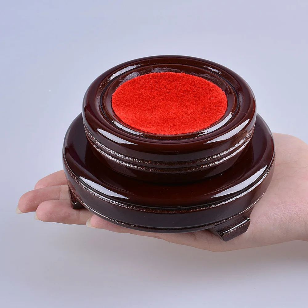 Горячее предложение! деревянный стенд для 150 мм Хрустальный шар сфера каменный