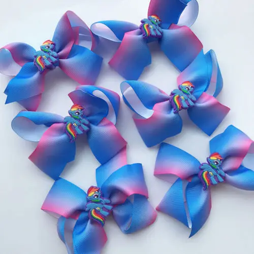 Повязка на голову с бантом и единорогом для детей малышей | Аксессуары