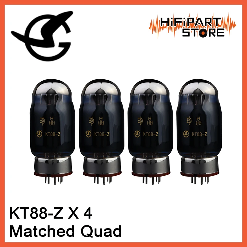 4 шт. Шугуан сокровищ KT88-Z новая версия Согласованные Quad для лампового усилителя аксессуары Repalce Psvane EH JJ KT88 GEKT88 KT88-T