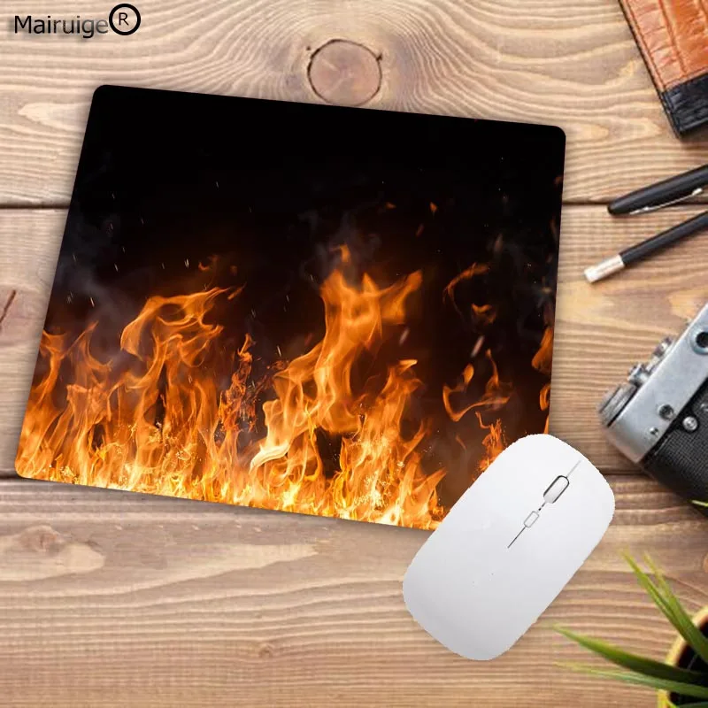 Mairuige Big promotion For Russia flame Cheap Mouse Pad Comfort Mat Gaming Speed Mousepad Size for 180*220*2mm | Компьютеры и офис