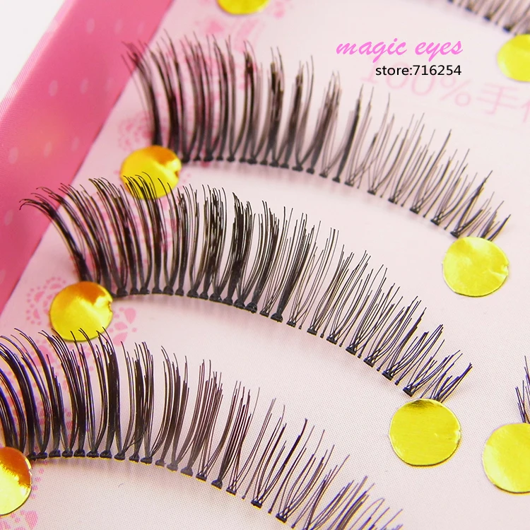 Free shipping New 10 Pair handmade False Eyelashes Quality lash natural Eyelash japan Eye Lashes XH-39 | Красота и здоровье