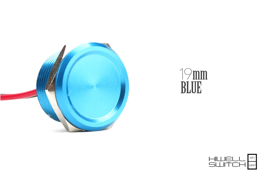 22 мм алюминиевый анодированный пьезо переключатель (Rohs CE) Водонепроницаемый IP68 5