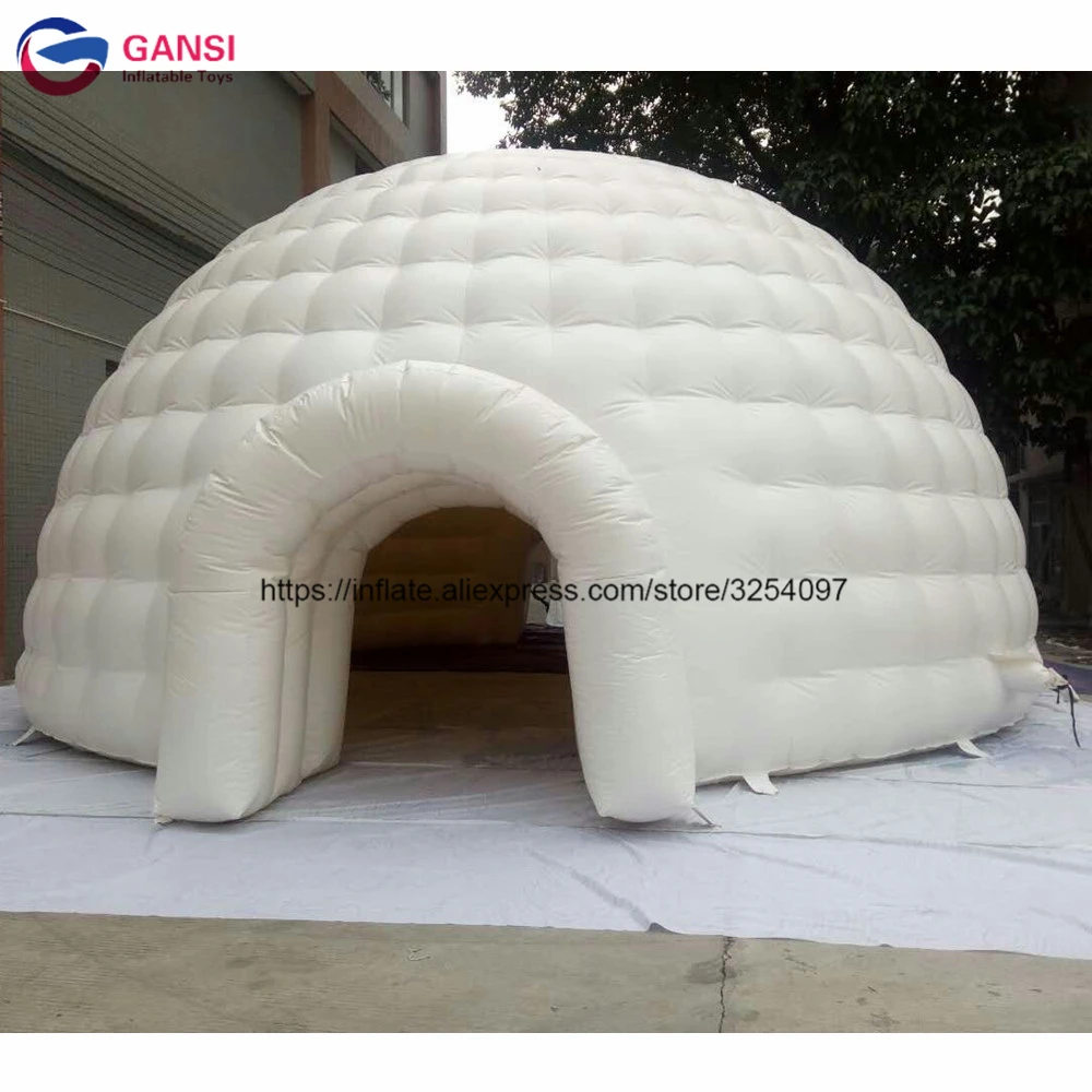 Надувная барная палатка гигантская купольная igloo для мероприятий надувная