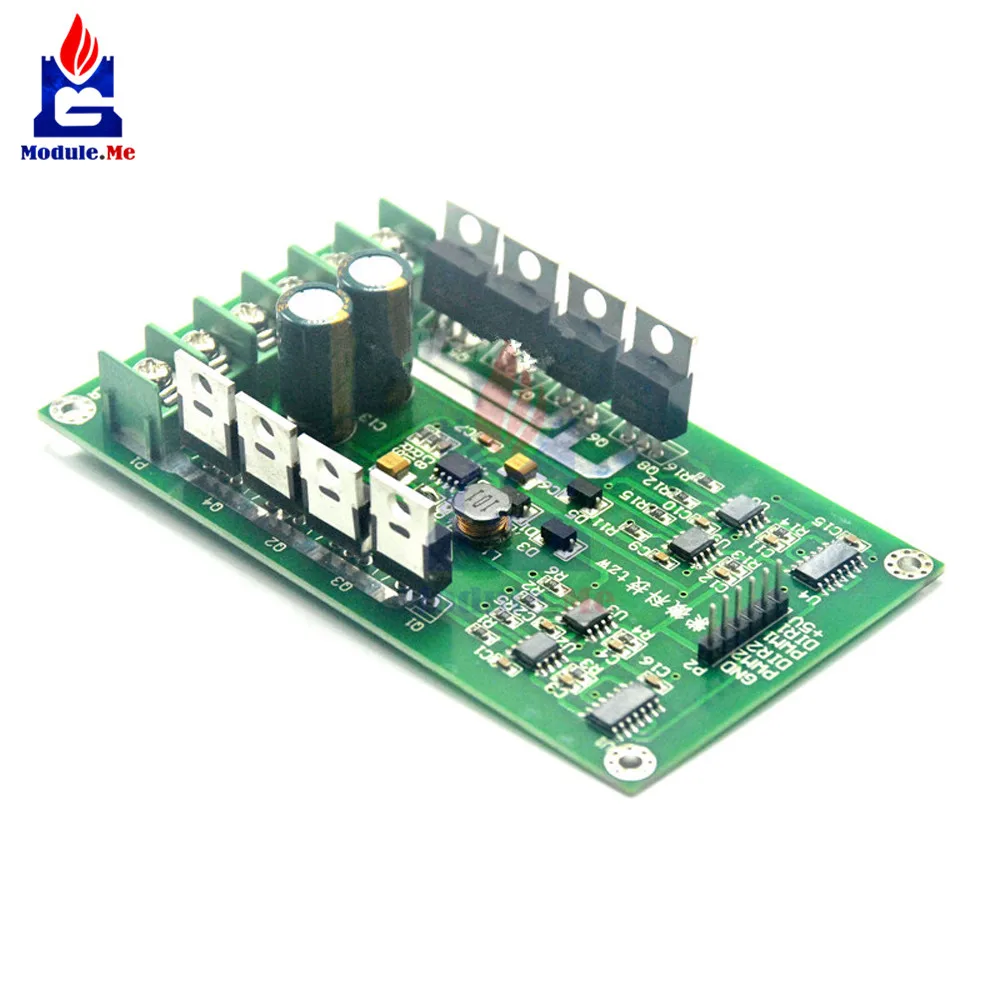 DC 3-36 в двойной двигатель драйвер хлеб доска Модуль H Мост DC MOSFET IRF3205 15 Пик 30 максимальный ток