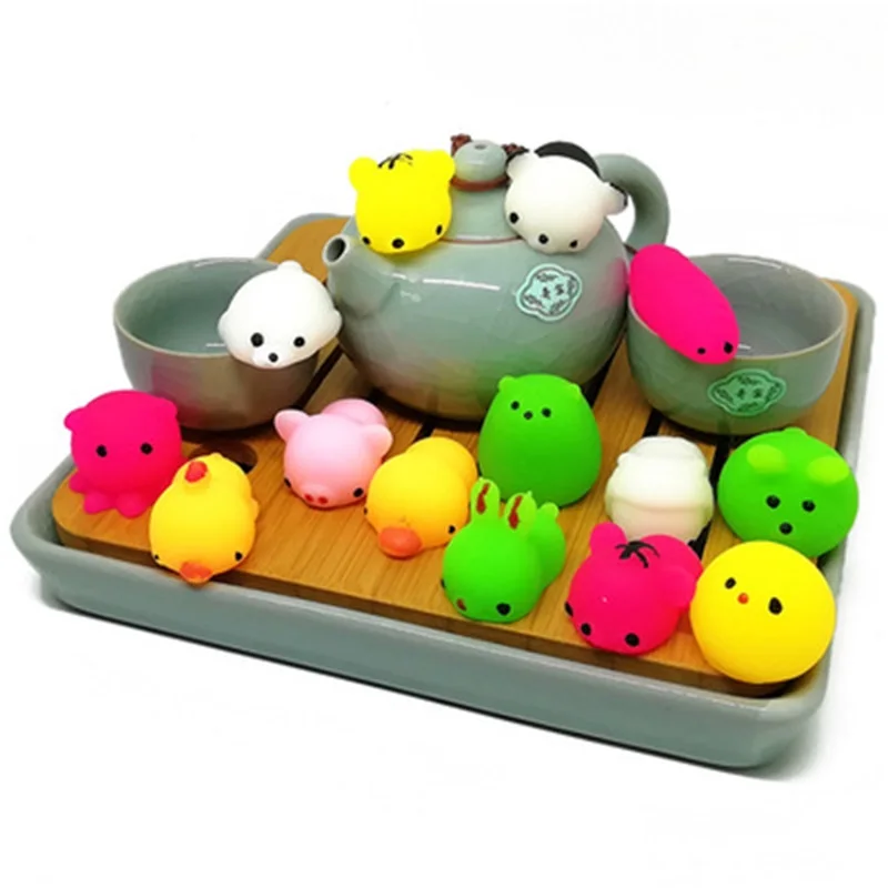 Медленно поднимающаяся мягкость антистресс Kawaii ochi мини животное мягкое игрушка