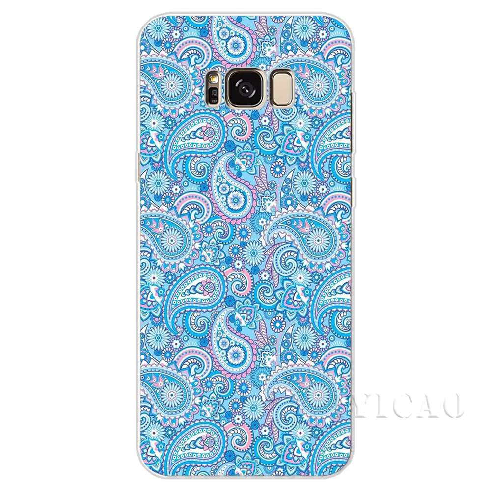 IYICAO Мандала жесткий чехол для Samsung Galaxy S6 S7 край S8 S9 S10 плюс S10e Note 8 9