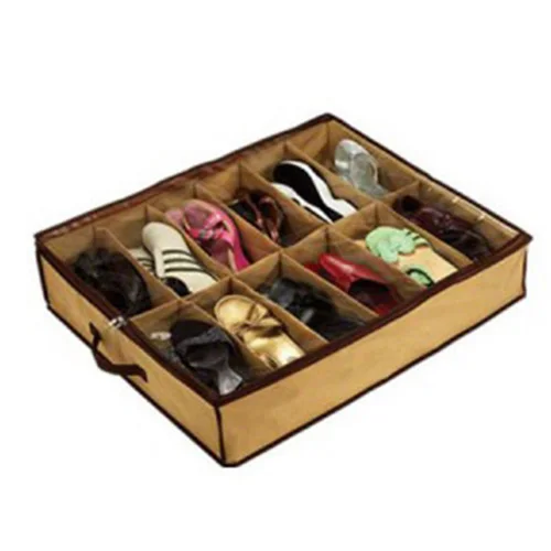 14 4pcs Multi-size Bra Underwear Organizer Foldable Home Storage Box Non-woven Wardrobe Drawer Closet Organizer For Scarfs Socks - Цвет: 14