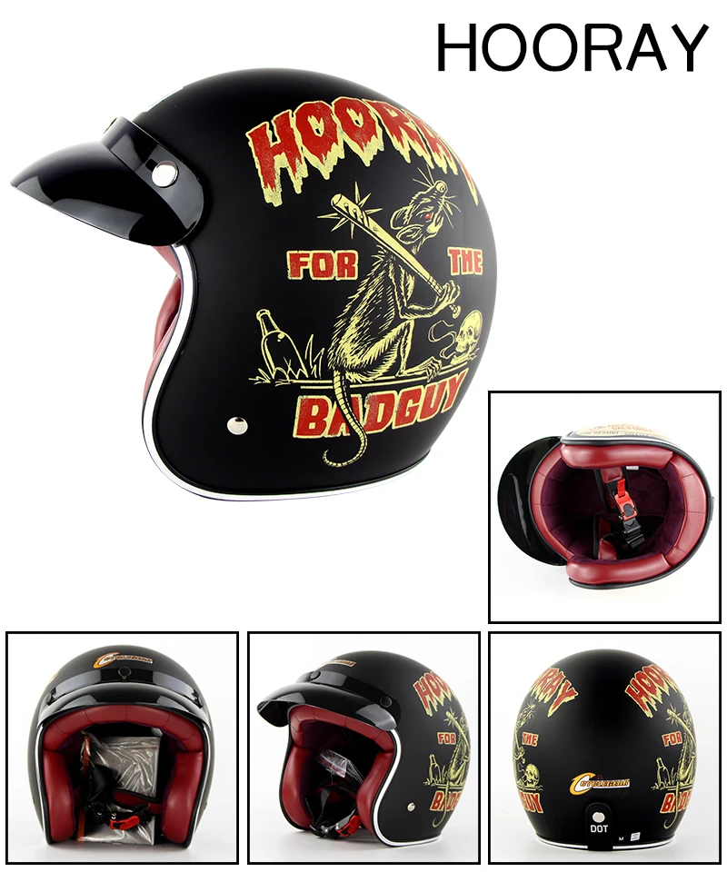 Классический мотоциклетный шлем Soman в стиле ретро для мотокросса удобные