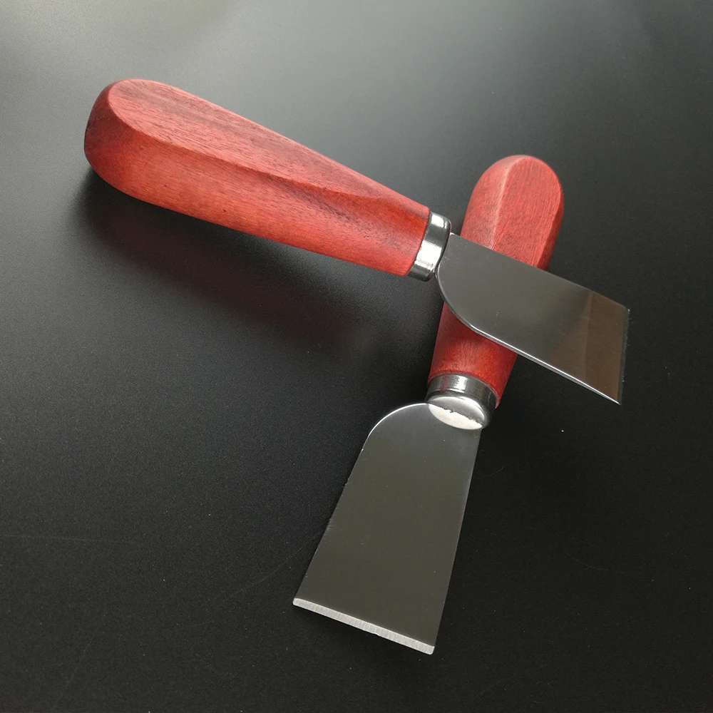 

Japanese Style Skiving Knife 17.5cm Length Steel DIY Handwork Tool Leather Craft Skiving Cutting Knife Right Hand Shovel
