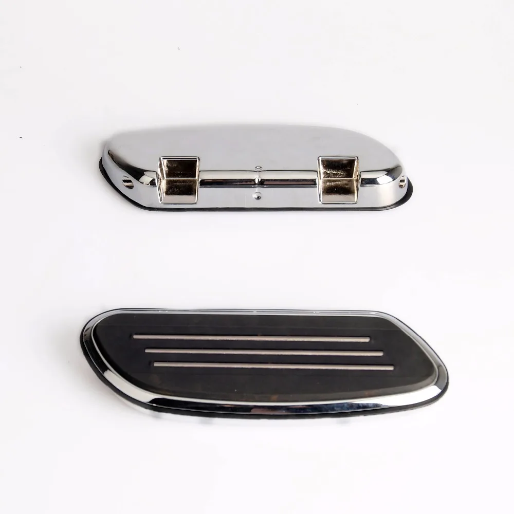 

Motorcycles Rubber Streamline passenger Floorboards For Harley Electra Street Road Glide roadking 1993-2017