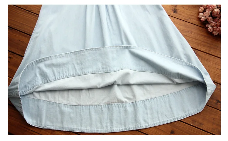 Новые летние джинсовые платья без рукавов для беременных джинсовая одежда