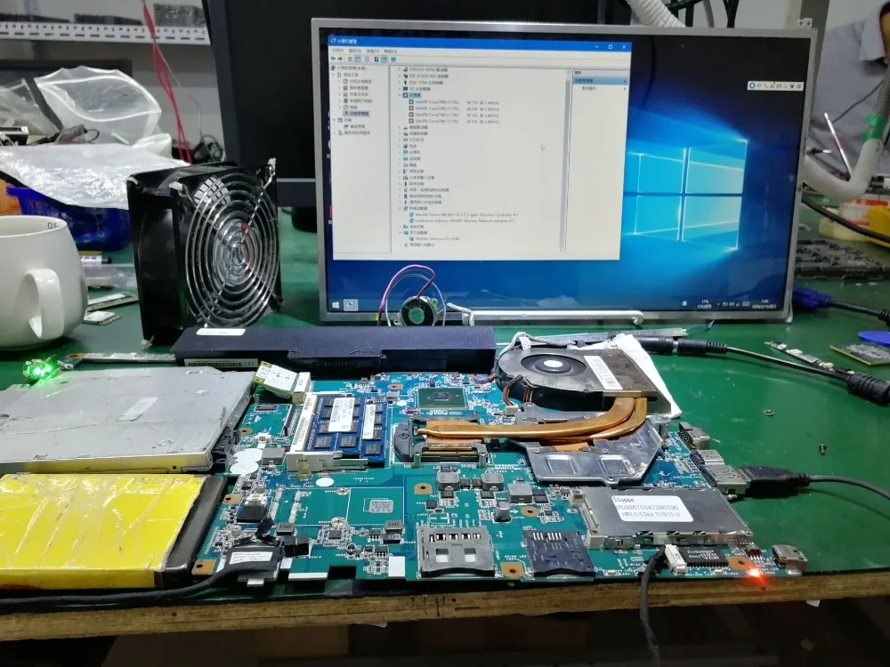 NOKOTION материнская плата для Sony VAIO VPC-F1 M930 1P-0009BJ00-8012 Rev 1,2 8 Слои MBX-215 основная плата A1765407A GT310M gpu