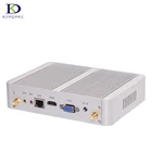 Бесплатная доставка Двухъядерный безвентиляторный мини-ПК с Intel Core i3 4020Y и HDMI VGA USB3.0 мини-компьютер windows10 Linux мини-ПК