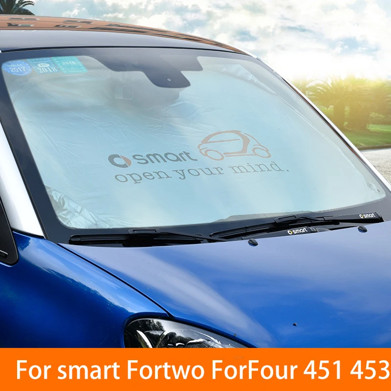 Водонепроницаемый солнцезащитный антифриз Снежный чехол для Smart Forfour Fortwo 453 451 450