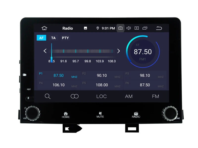 Четырехъядерный Android 9 0 dvd плеер автомобиля для KIA RIO 2017 Deckless автомобильный