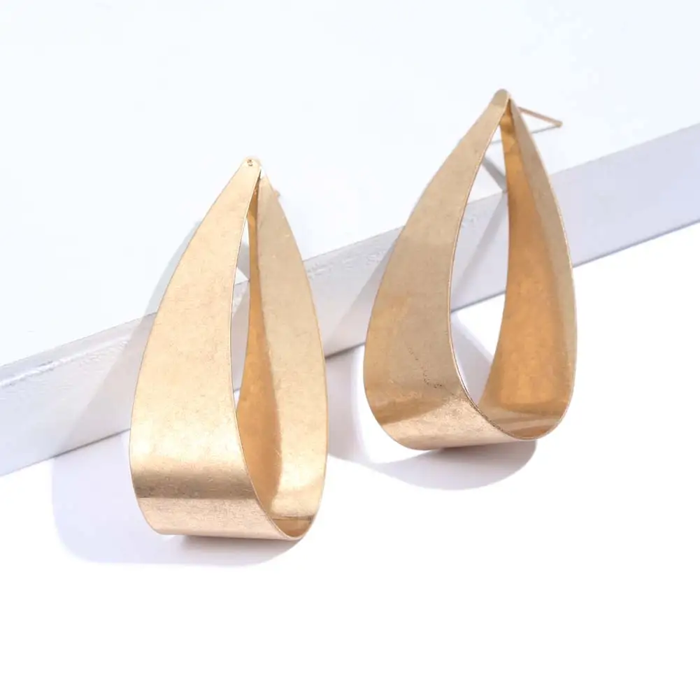 Женские серьги-гвоздики в стиле ретро форме капли воды | Украшения и аксессуары