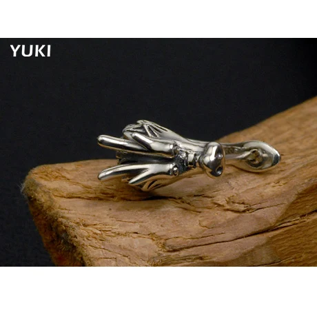 Бесплатная доставка мужские серебряные серьги 925 пробы украшения с изображением