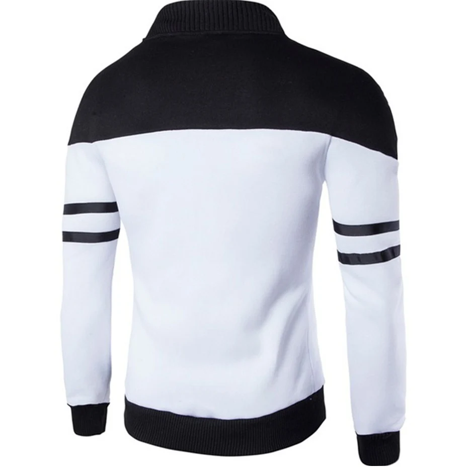 Мужская Трикотажная куртка Zogaa спортивная с длинным рукавом 2019|Мужские толстовки