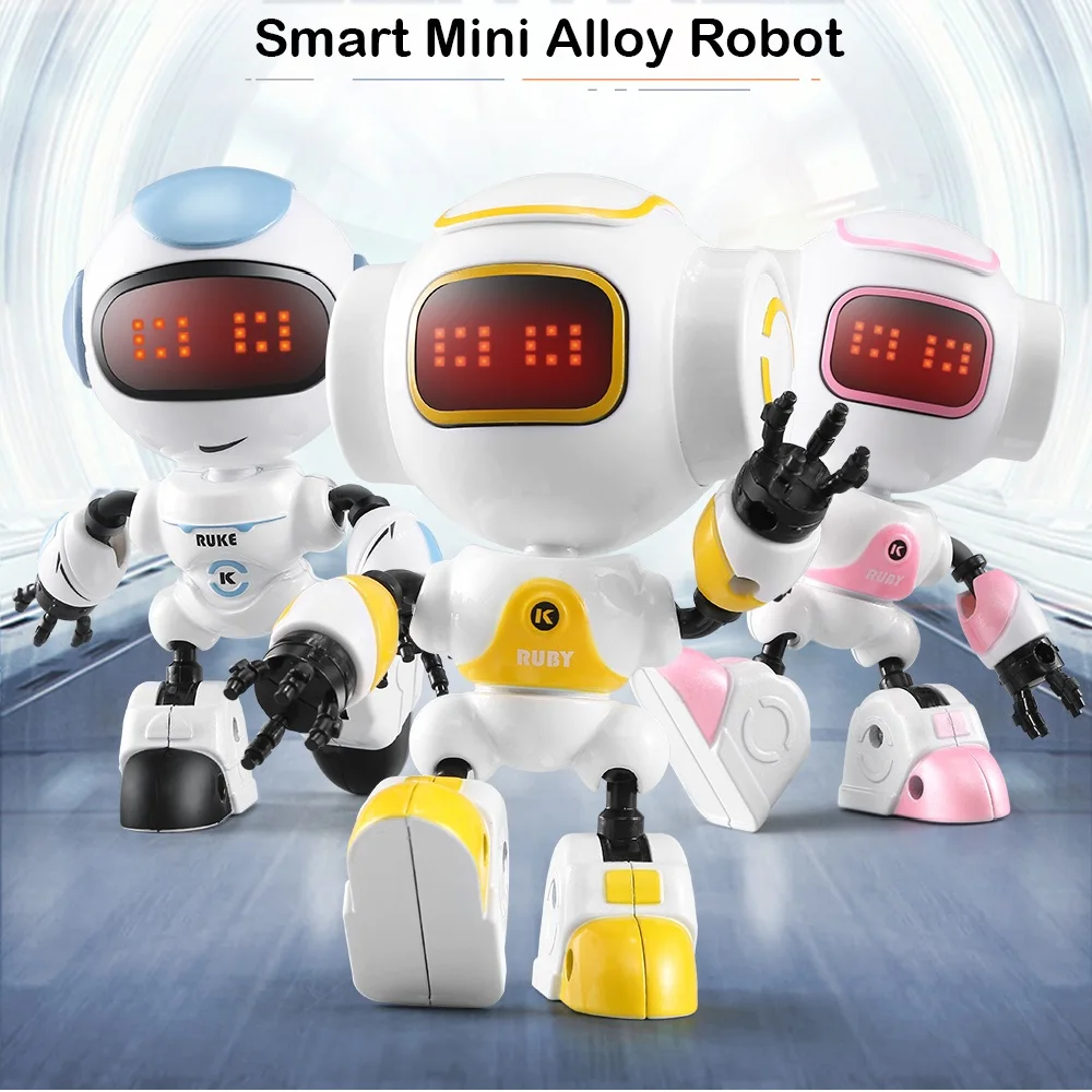 JJRC R9 RC робот рубиновое сенсорное управление DIY жесты мини умный озвученный сплав