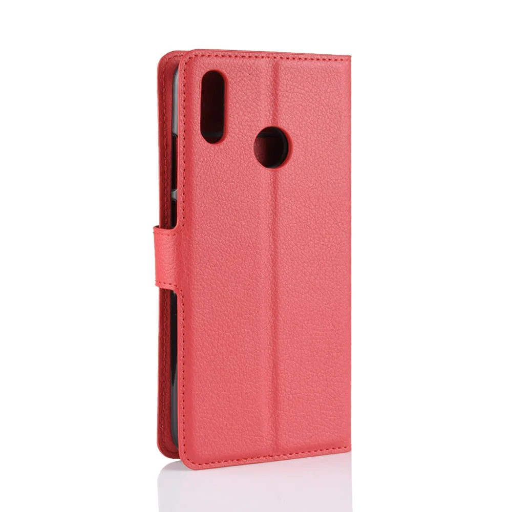 HUDOSSEN для Huawei P Smart 2019 POT LX3 LX1 AL00 роскошный флип чехол из искусственной кожи смартфон