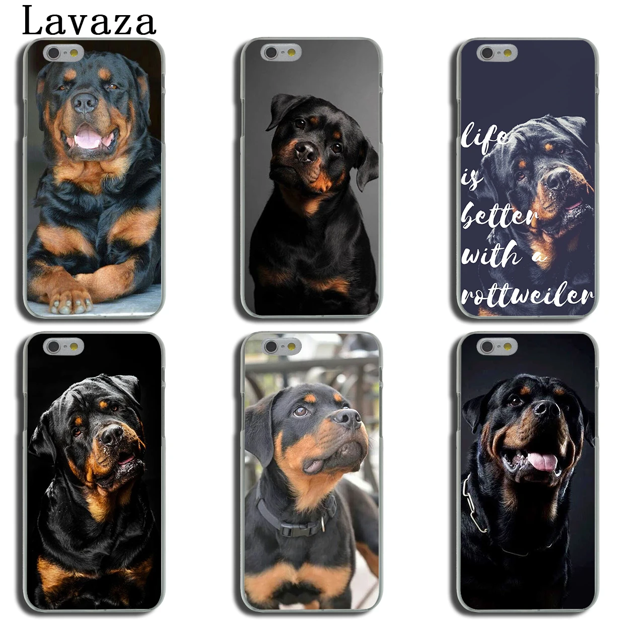 Lavaza Ротвейлер Собака lovelyжесткий чехол для телефона для iPhone XR X XS 11 Pro Max 10 7 8 6 6S 5 5S SE 4S 4