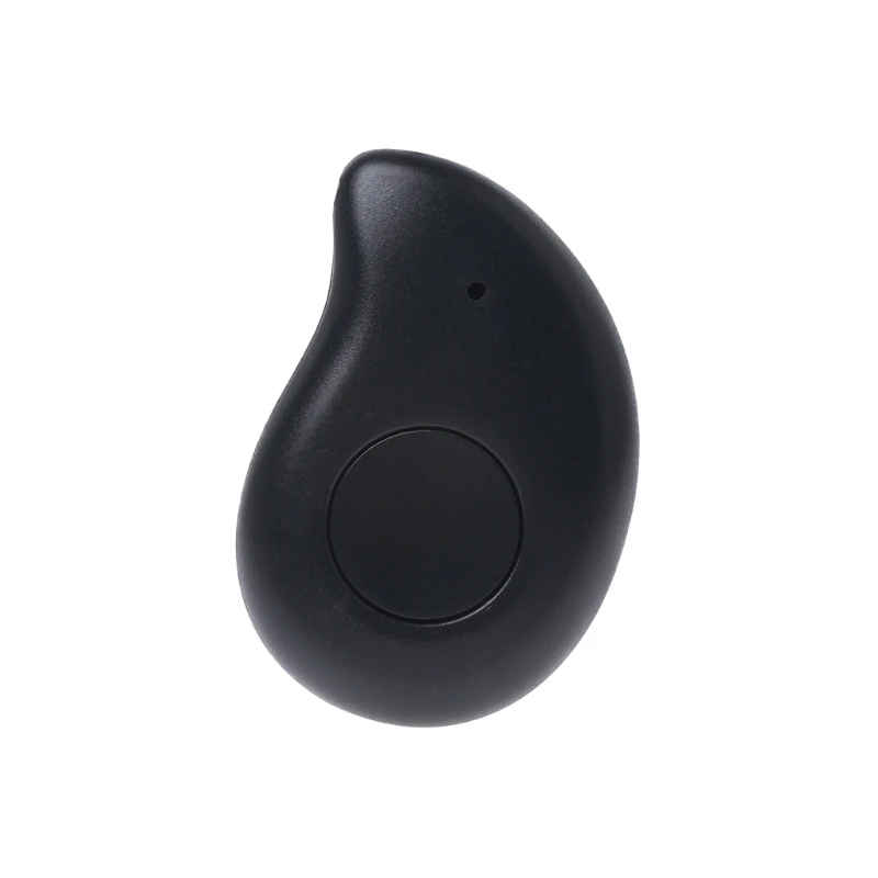 black С дистанционным управлением по Bluetooth Камера фото спуск затвора по интерфейсу для смартфон Селфи - Цвет: black