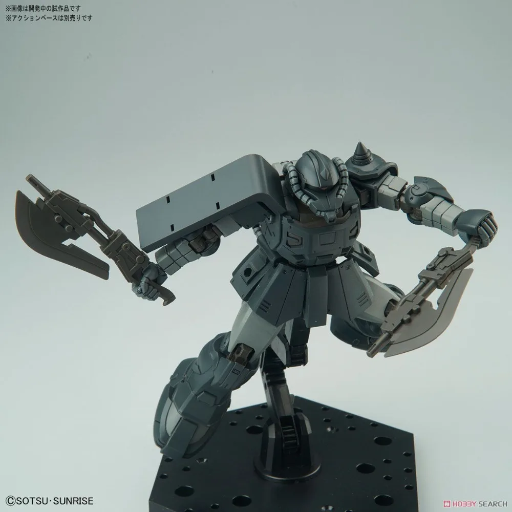 Оригинальная модель Gundam HG 1/144, YMS-11, ZAKU PRINCIPALITY OF ZEON CHAR AZNABLE, мобильный костюм, детские игрушки GTO