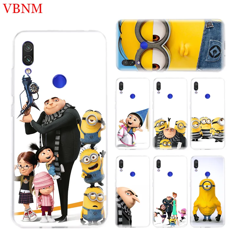 Чехол для телефона mi nions Gru Agnes Xiao Red S2 Y3 Y2 K20 Pro Note 7 7S 6 5 4 4X Pocophone F1 9 8 A2 Lite Coque