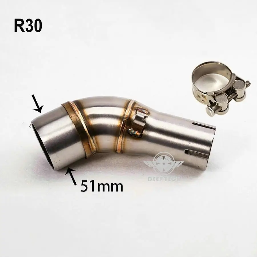 Мотоцикл выхлопной трубы модифицированный выхлоп Z1000 CBR1000 R25 MSX125 R30 CB190F