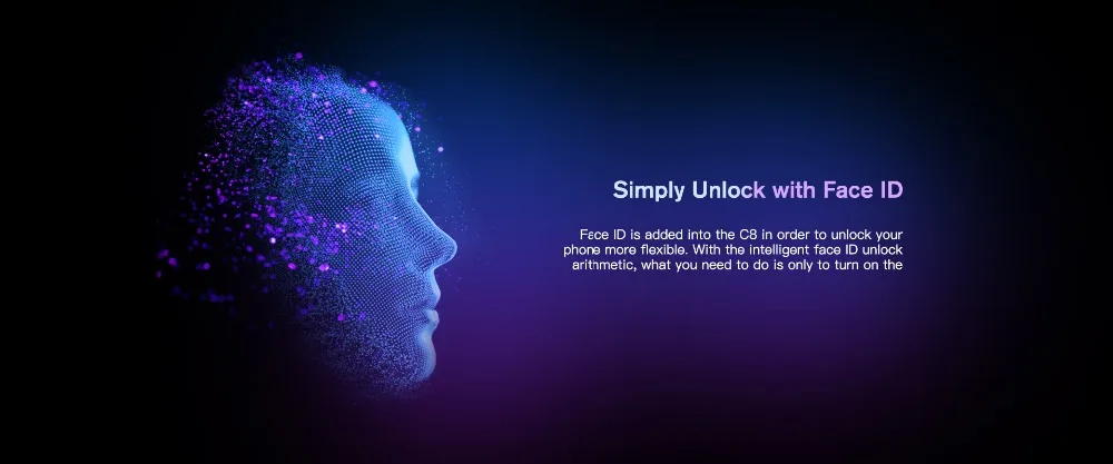 HOMTOM C8 Face ID 5,5 ''18:9 четырехъядерный смартфон Android 8,1 2 Гб ОЗУ 16 Гб ПЗУ 3000 мАч аккумулятор отпечаток пальца 4G LTE сотовый телефон