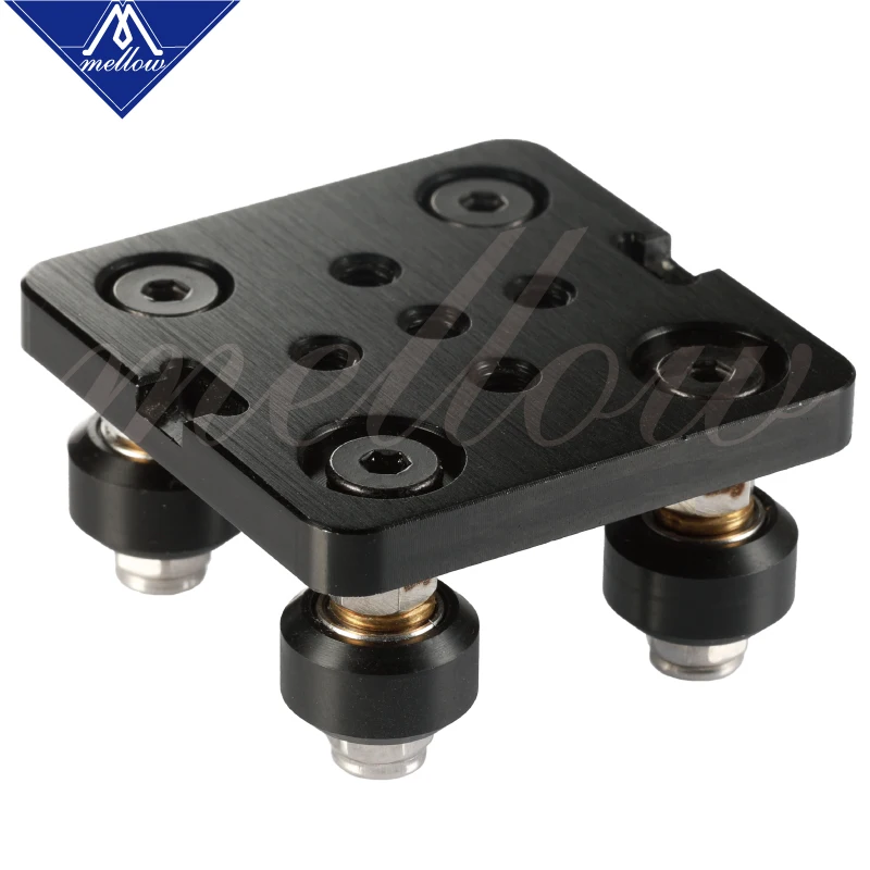 Mellow 3d принтер T6mmx50mmx50mm Openbuilds Мини V козловой Комплект V козловая пластина для 3d принтера v-слот Мини V линейный привод системы