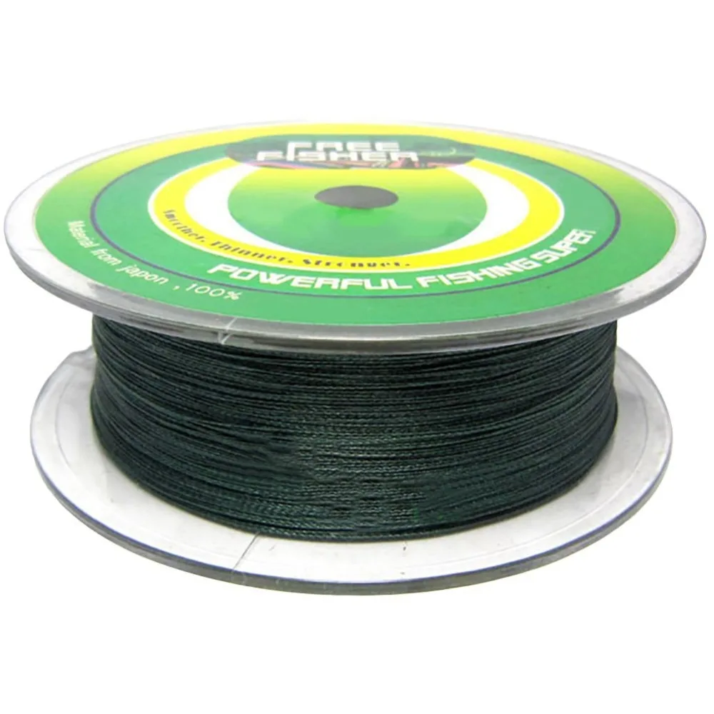 

100m Fishing PE Braid Line Green Free Fisher
