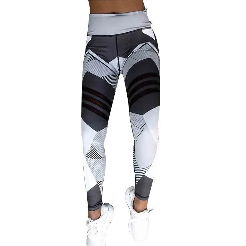 Новый 2017 Для женщин леди Activewear розовый леггинсы на весну и зиму светло-серые