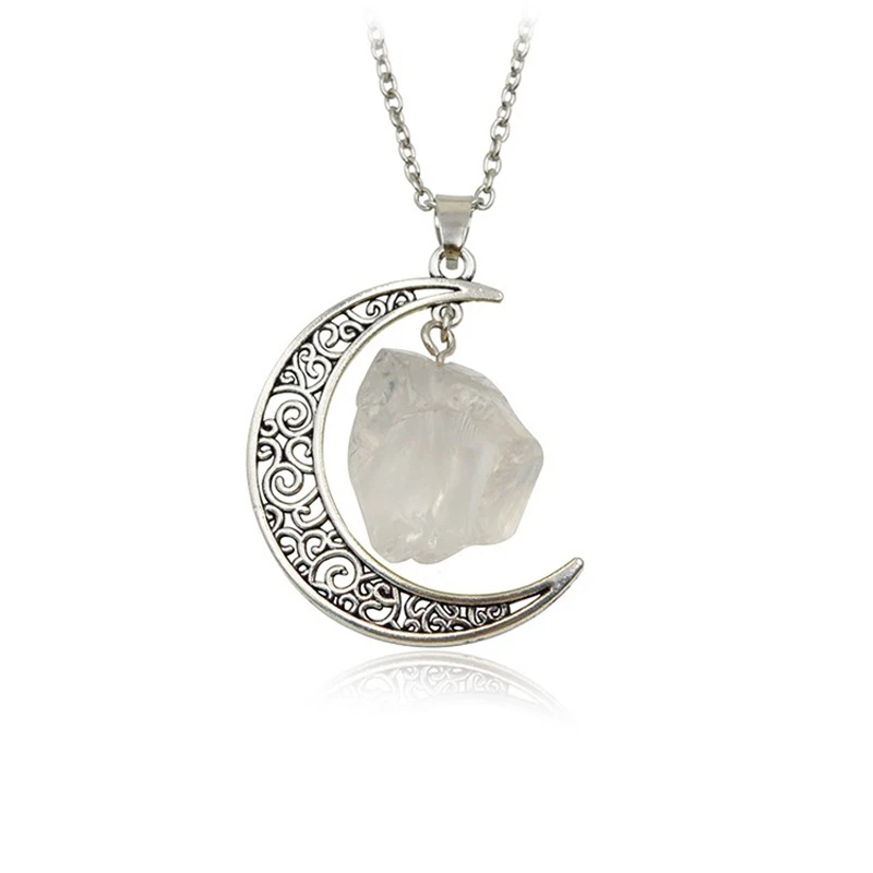 2019 Новая мода Луна в винтажном стиле нерегулярные ожерелья с подвеской из