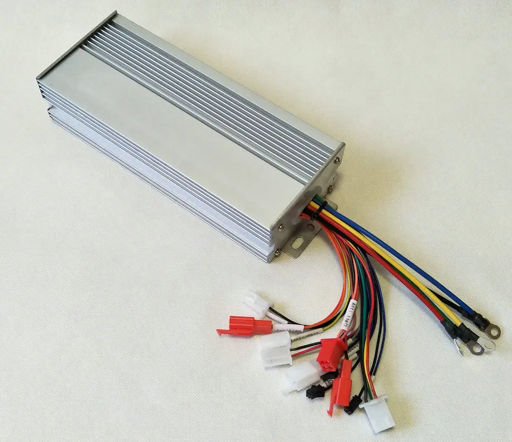 Контроллер двигателя BLDC Sinewave Vector 48v60v72v1000w1200w1500w 15 Mosfet для электрического