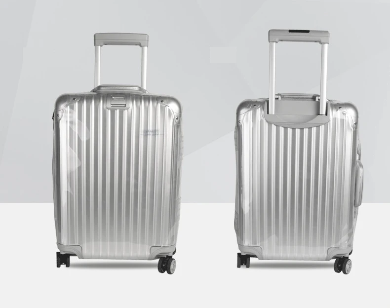 Прозрачные чехлы для багажа Rimowa на молнии, Дорожный Чехол для чемодана, аксессуары для путешествий, прозрачный защитный чехол для багажа Rimowa