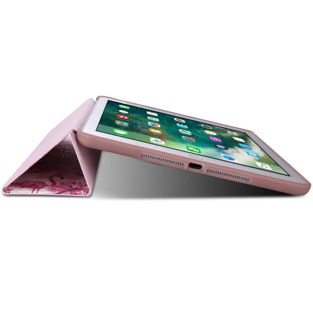 Чехол на iPad Pro 9,7 дюйма: A1673'1674'A1675. YCJOYZW-PU кожаный чехол+ мягкая силиконовая полная защита для угла-Smart sleep wake up