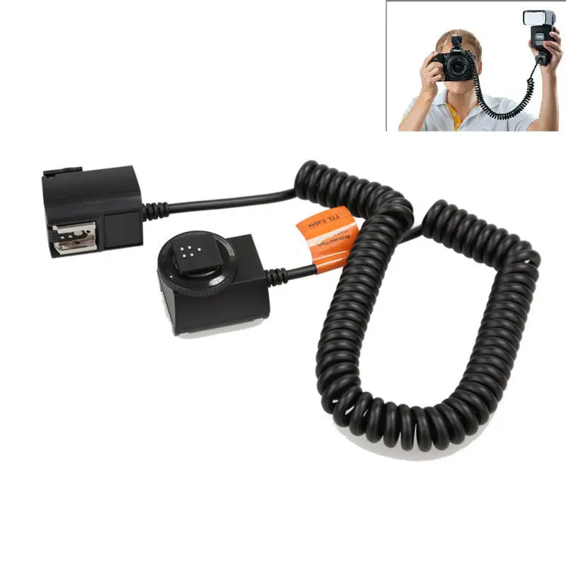 Godox TL C 3M Off Camera Flash Speedlite TTL кабель колодка для камеры Canon 430EX II 1D 5D III 7D 6D 70D 60D 700D 600D|cable