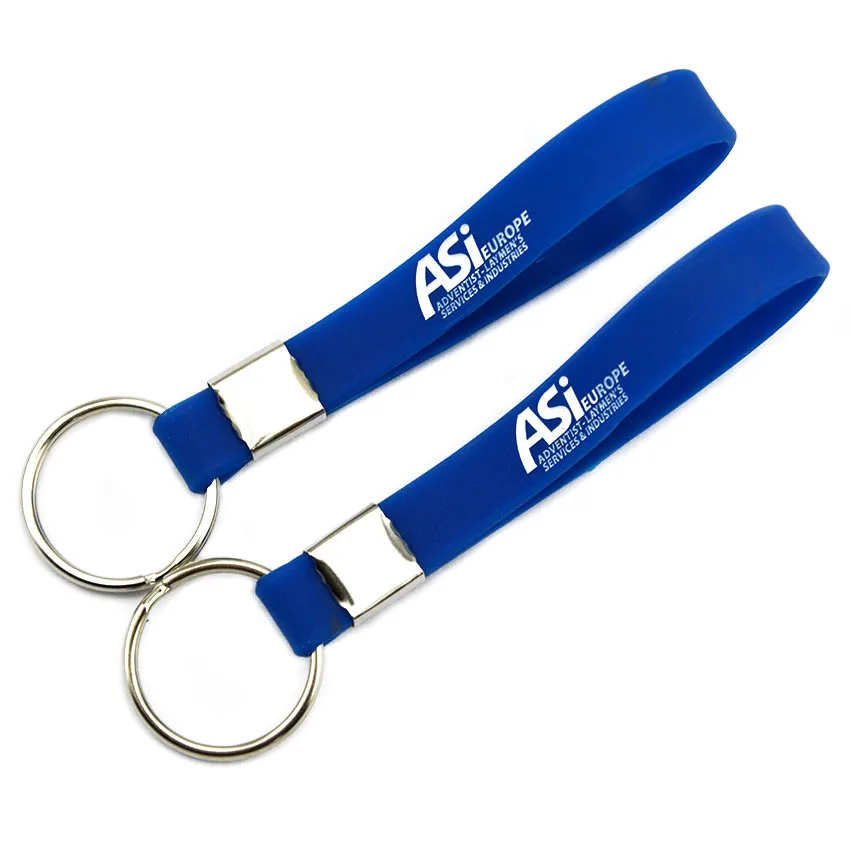 Силиконовый брелок индивидуального дизайна для подарка рекламы компании с вашим