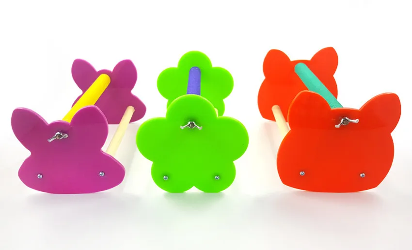 1 шт. деревянная подставка для игрушек в виде попугаев | Дом и сад