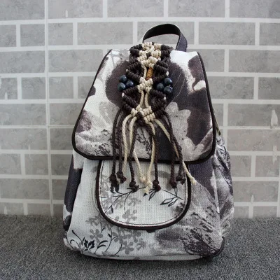 Мода строка аппликации маленькие рюкзаки магазины! Хороший Национальный